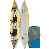 Buoy Watersports Flatwater Touring Tandem Inflatable Kayak
