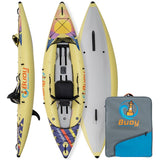 Buoy Watersports Flatwater Touring Single Inflatable Kayak