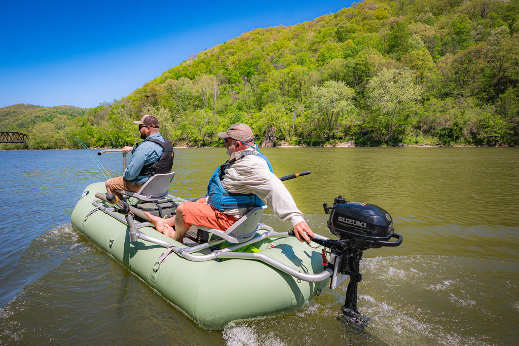 RMR Angler RLC-120 Roll-Cast 12' Raft and Fishing Frame Package – Rocky ...