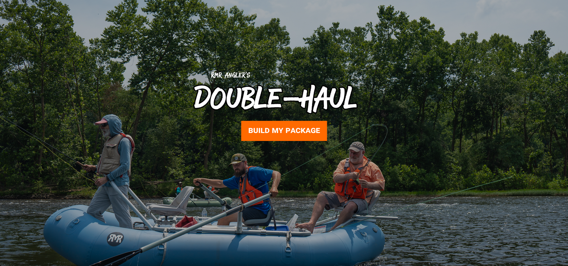 RMR Angler DH-132 Double-Haul Raft and Frame Fishing Package – Rocky ...