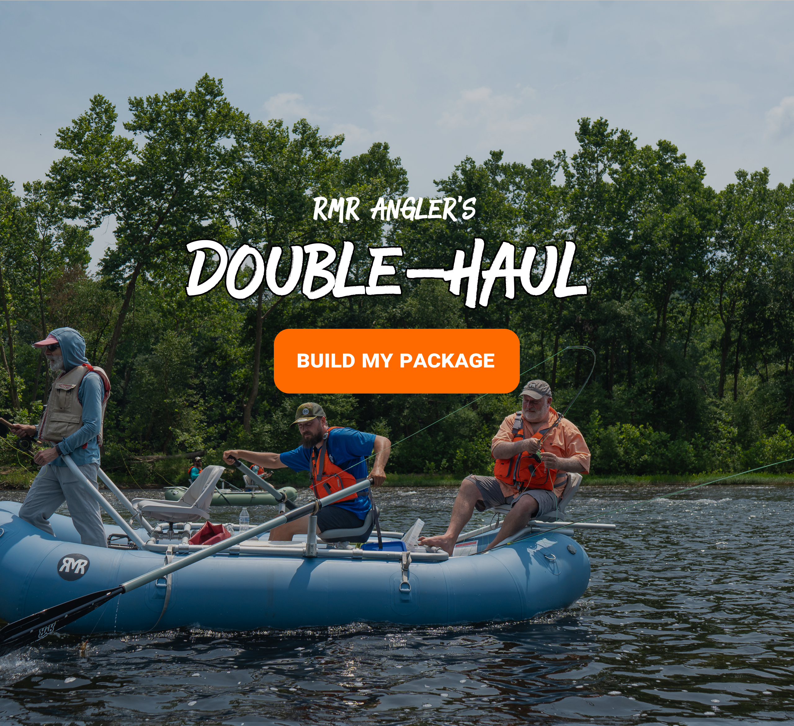 RMR Angler DH-132 Double-Haul Raft and Frame Fishing Package – Rocky ...
