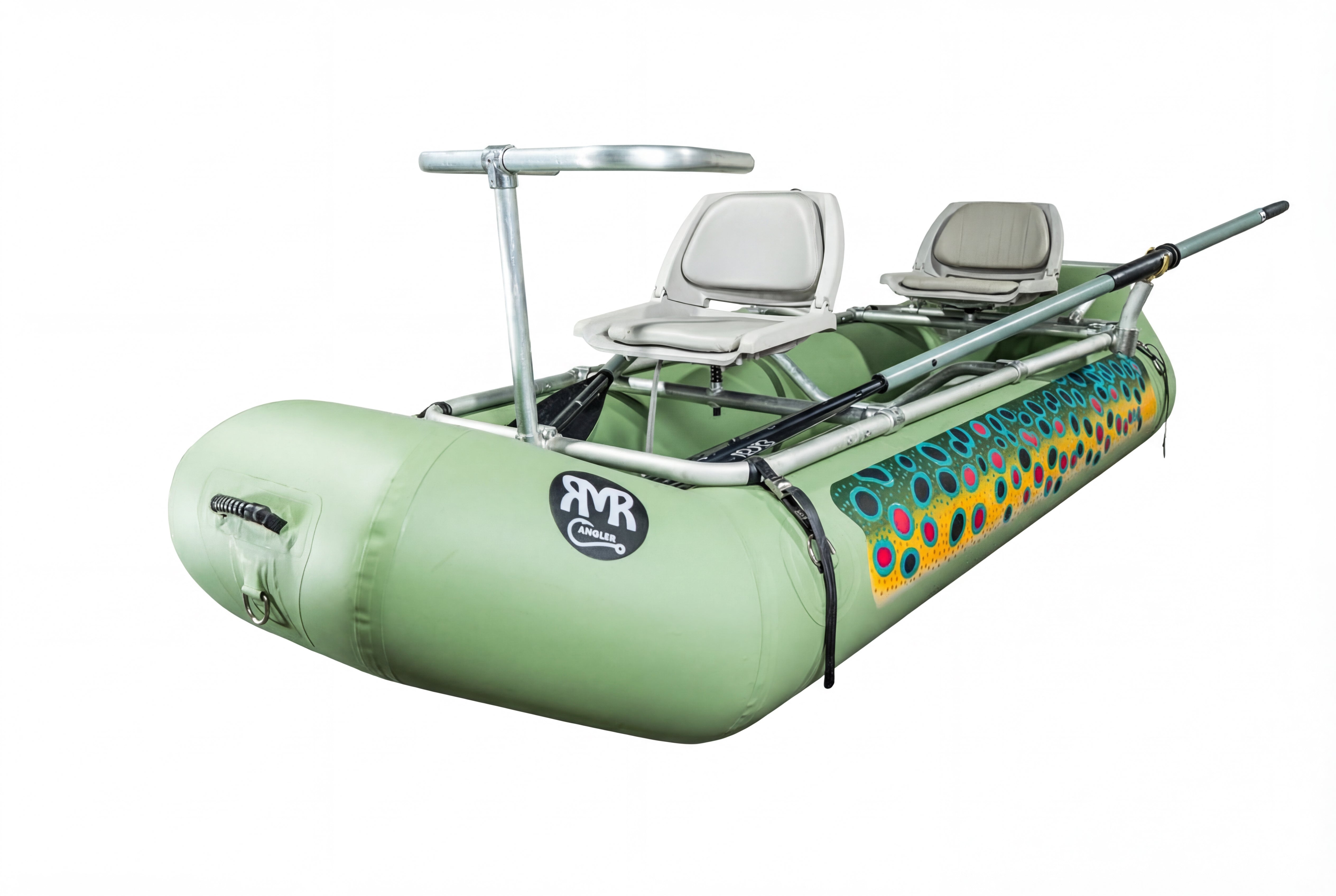 RMR Angler RLC-120 Roll-Cast 12' Fishing Raft Package RMR Angler RLC-120 Roll-Cast 12' Fishing Raft Package