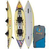 Buoy Watersports Flatwater Touring Tandem Inflatable Kayak
