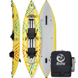 Buoy Watersports Flatwater Recreational Tandem Inflatable Kayak