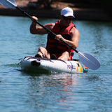 Buoy Watersports Flatwater Recreational Single Inflatable Kayak