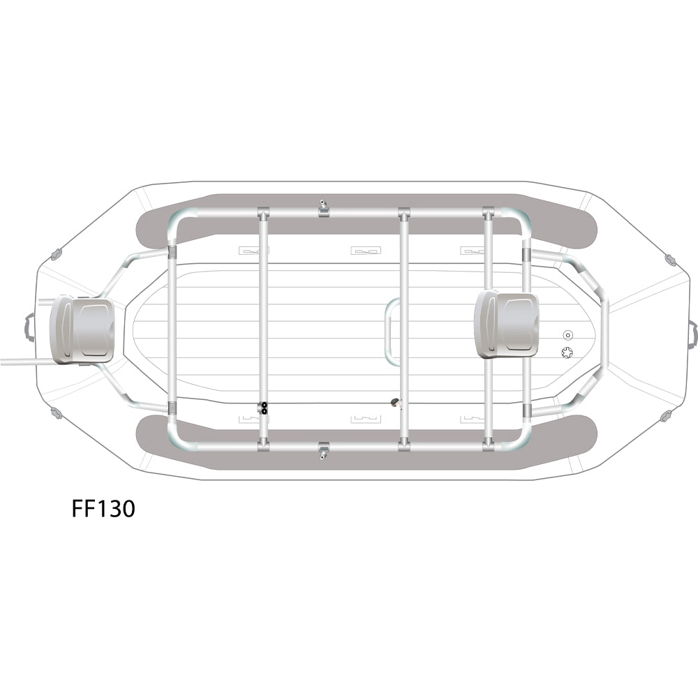 13' RMR Angler Fishing Frame – Rocky Mountain Rafts