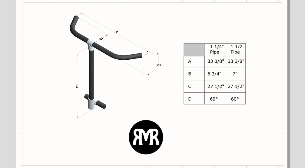 RMR Angler Thigh Brace/Lean Bar – Rocky Mountain Rafts